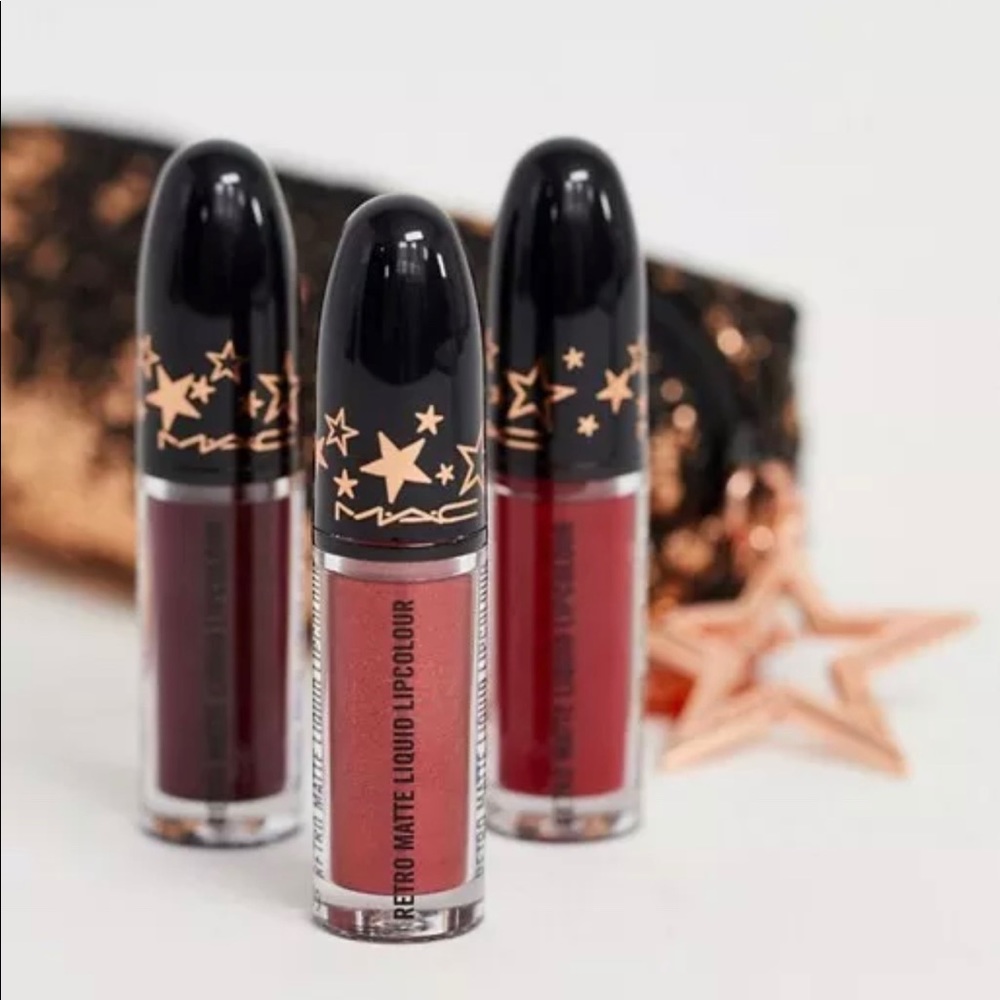 MAC 2019 Sold Out Holiday Retro Matte Set - Reds